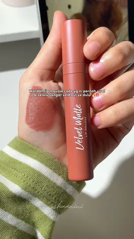 Dua tahun lepas code ni pantang restock mesti selalu sold #wardah #wardahlipmousse #wardahvelvetmattelipmousse #lipmattewardahbrowncreator 