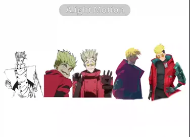 Knives having a bad day  #trigun #trigunstampede #millionsknives  #vashthestampede  #fyp 