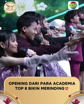 Keren banget! Malam ini dibuka dengan penampilan para TOP 8 Academia, bikin semua bergoyang😍 . . #IndosiarBawaDangdutBerkelasBerkualitas #DAcademy7Indosiar #DAcademyIndosiar