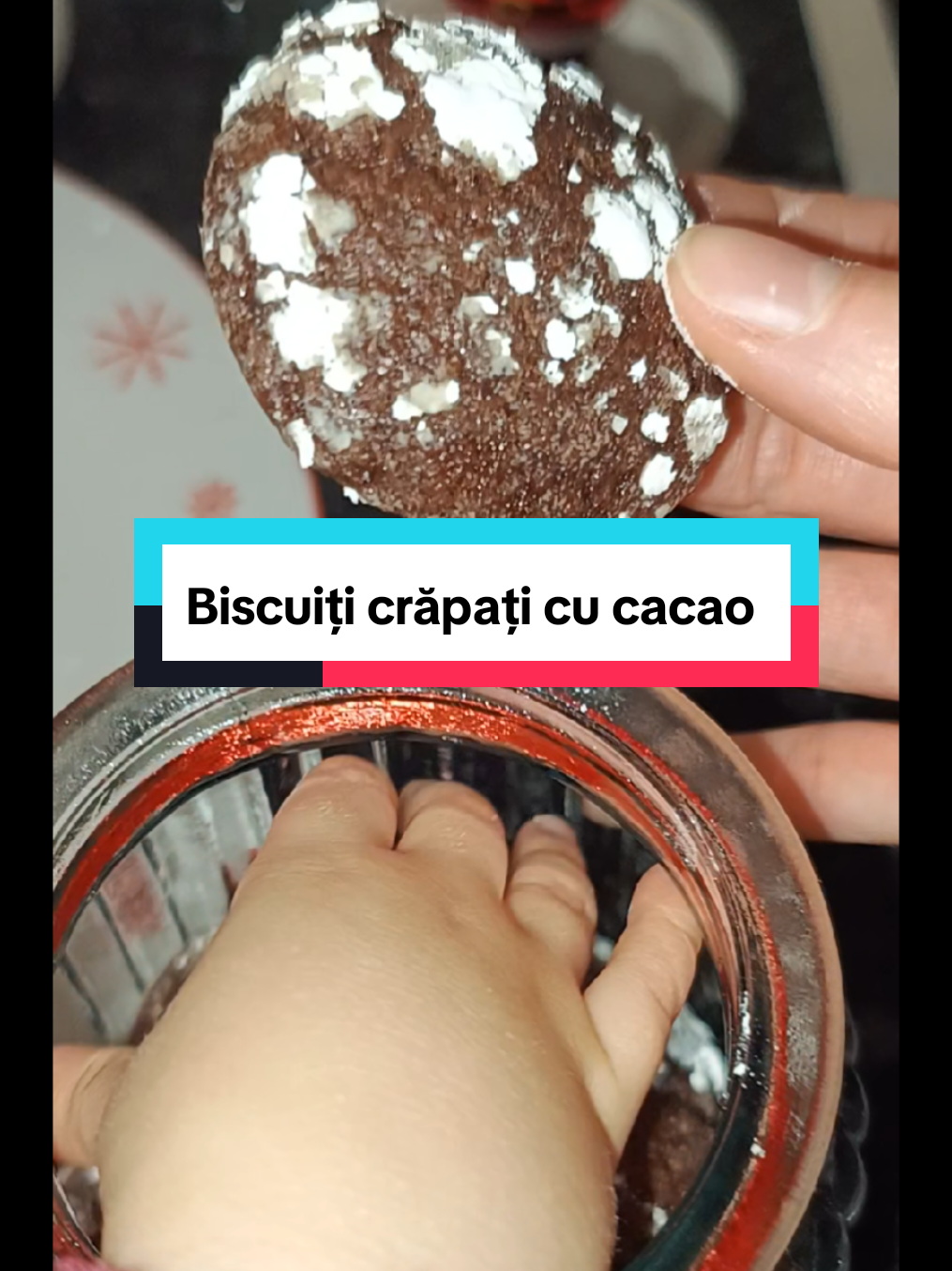 49 de zile până la Crăciun🎄 #magiasarbatorilordeiarna #biscuiticrapati #biscuiticrapaticucacao #chriatmascookies 