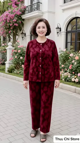 Đồ bộ trung niên cao cấp - món quà ấm áp tặng mẹ yêu. #dotrungnien #thoitrangnu #xuhuong #viral #thinhhanh   