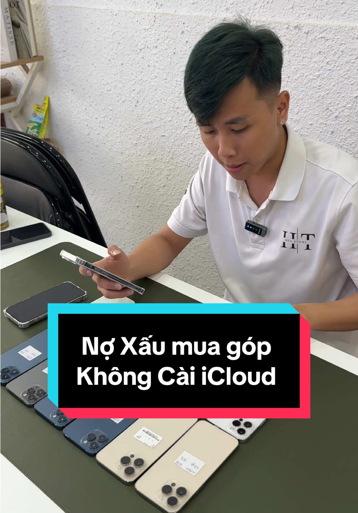Nợ Xấu mua góp Không Cài iCloud ? #hiustore #iphone #tragop #tragoponline #noxau @Cậu Bar Báo - Chuyên Bán Táo 