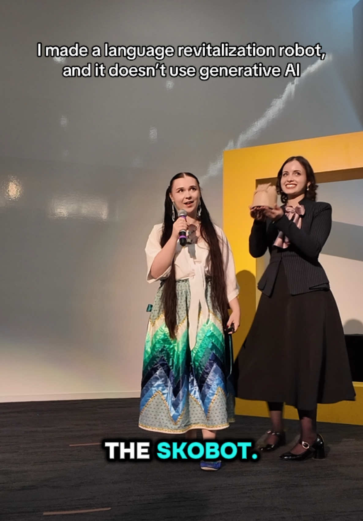 A clip from my talk at National Geographic HQ about the SkoBot