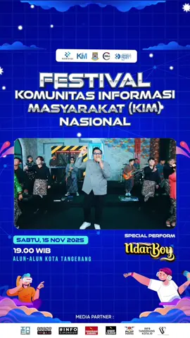 Membalas @Yantii INI DIA GUEST STAR FESTIVAL KIM TINGKAT NASIONAL 2025 DI KOTA TANGERANG‼️🤩 Hai Sobat Tangerang! Udah penasaran siapa yang akan menjadi Guest Star Festival KIM Tingkat Nasional Tahun 2025 di Kota Tangerang?🤔 Dengan bangga mempersembahkan @ndarboy_genk yang akan membuat ambyar suasana!🥳 📌 Jangan sampai terlewat, catat tanggalnya yah sob!🤩 Tag teman kalian yang mau diajak Ambayar bareng💃 #ndarboygenk #KotaTangerang #FestivalKIMNasional 