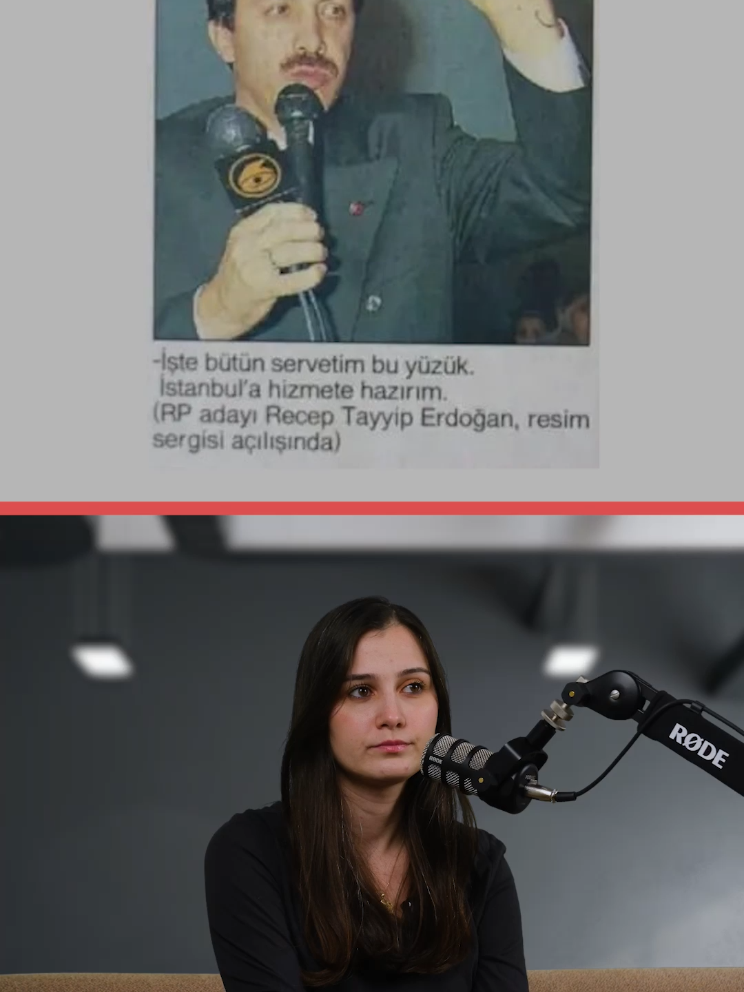 ❌ Cumhurbaşkanı Erdoğan’ın “Bir yüzükten başka bir şeyim olursa bilin ki hırsızlık yapmışımdır” dediği iddiası gerçeği yansıtmıyor. ✅ Erdoğan’ın bu ifadeyi kullandığına dair herhangi bir kayıt veya güvenilir kaynak bulunmuyor. Söz, 1990’larda gazetelerin mizah köşesi “Foto-Şaka”da yer alan uydurma bir alıntıdan türemiş. Aynı dönemde Erdoğan’ın mal varlığına dair haber ve beyanlara ise ulaşmak mümkün. #FactCheck #Keşfetteyiz