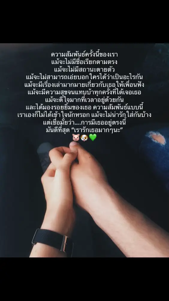 รักเธอนะ🐶💚 #ยืมลงสตอรี่ได้ #เพลงบอกความรู้สึก #เธรดความรู้สึก #เทรนด์วันนี้ #ติดตามด้วยนะ 