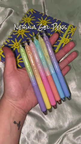 love a good gel pen & it’s pretty #nebulagelpens #stationery #writech #gelpen #swatching