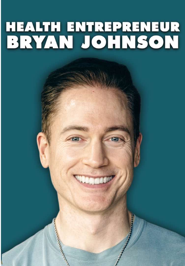 📊This 48-year old tech entrepreneur spends $2M a year trying to make himself younger, meet Bryan Johnson. #founder #entrepreneur #ceo 