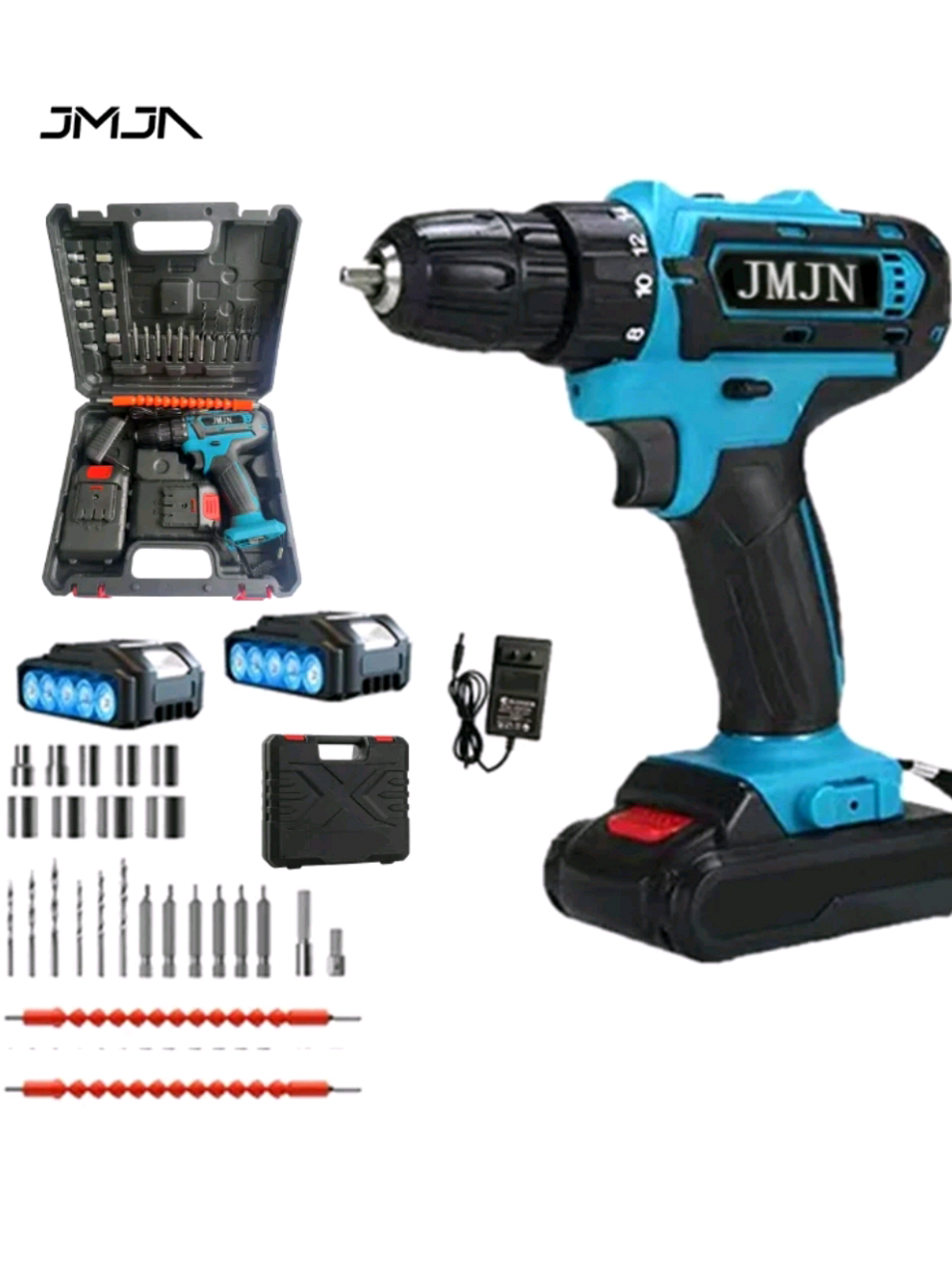 Parafusadeira Furadeira 48v Com 2 Bateiras #TikTokShop1111BR #TikTokShopBlackFridayBR #furadeira #parafusadeirafuradeira48v2baterias #parafusadeira 