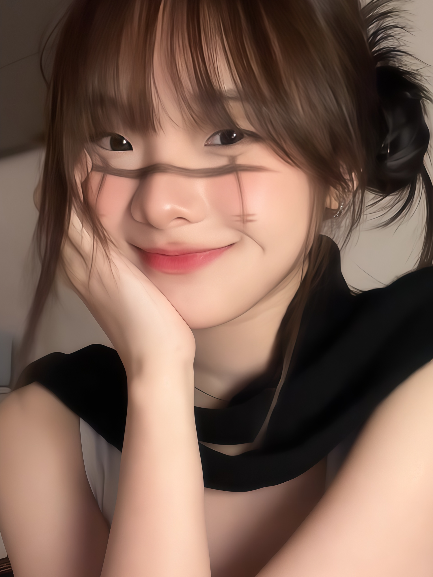 anggota mau lapor ketua🫡☕😋 #nadineabigail #cilukbaa_🐙