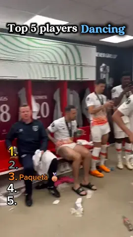 Top 5 players dancing 🕺 #realmadridfc #chealsea #paqueta #neymar #fyp 