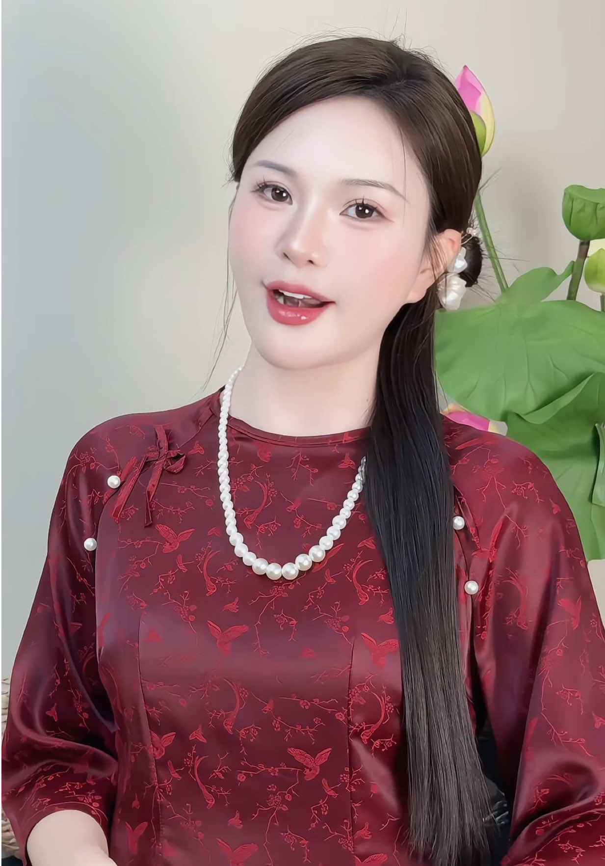 Cài tóc hoa mộc lan xinh #champhanriview #phukientoc 