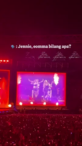 Jennie, eomma bilang apa Jen? #playingwithfire #deadlineblackpink #deadlinejakarta2025 #jennieblackpink 