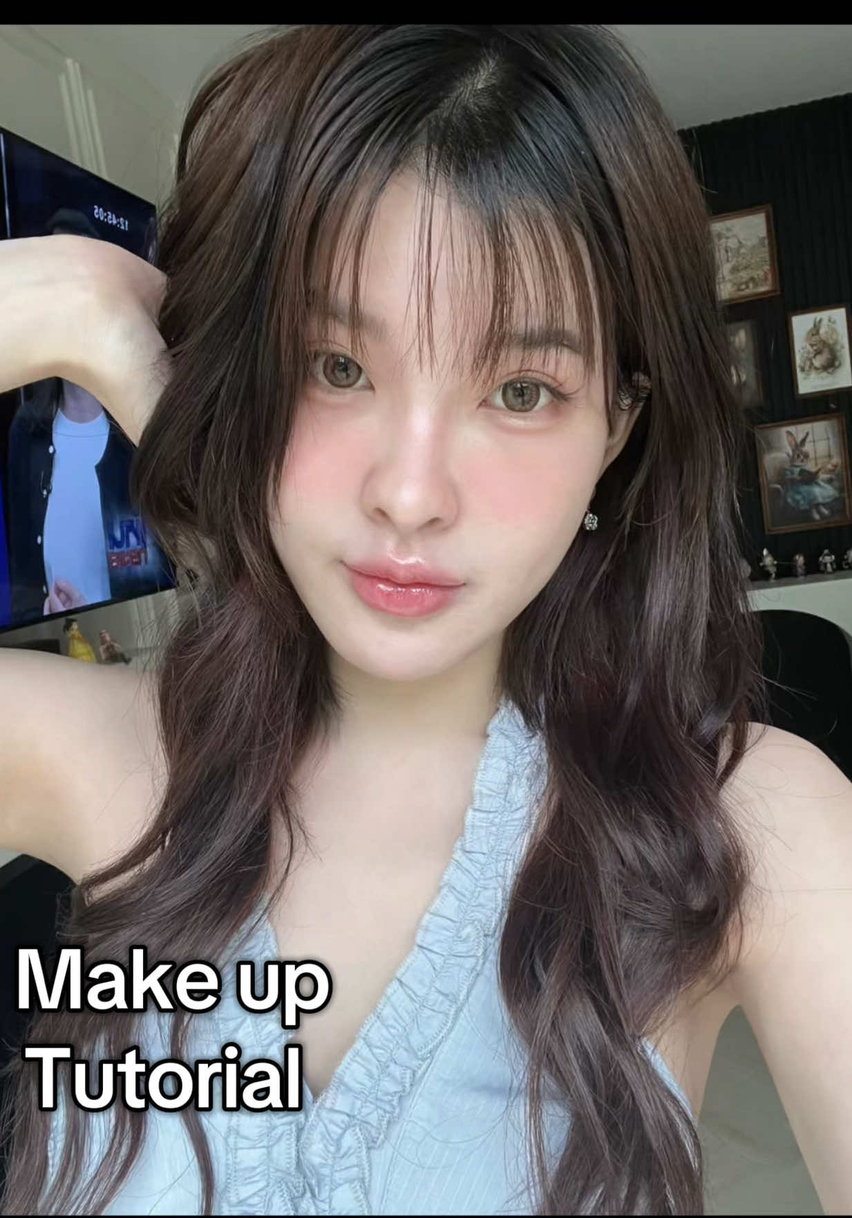 แต่งกับตี้EP1. Everyday look (โนสปอน) 💛#Nattyverse #สอนแต่งหน้า #makeuptutorial 