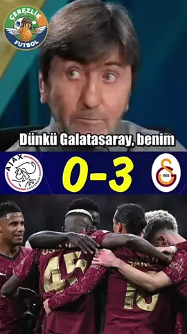 📢🗣️Rıdvan Dilmen Ajax Galatasaray maç sonu yorumu! #ajax #osimhen #galatasaray #uefachampionsleague #rıdvandilmen 