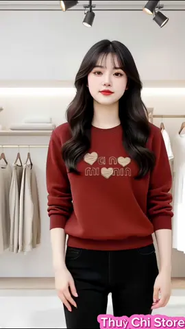 Áo thu đông nữ chất Nỉ 2 da mềm mịn. #aoni #thoitrangnu #xuhuong #viral #thinhhanh 