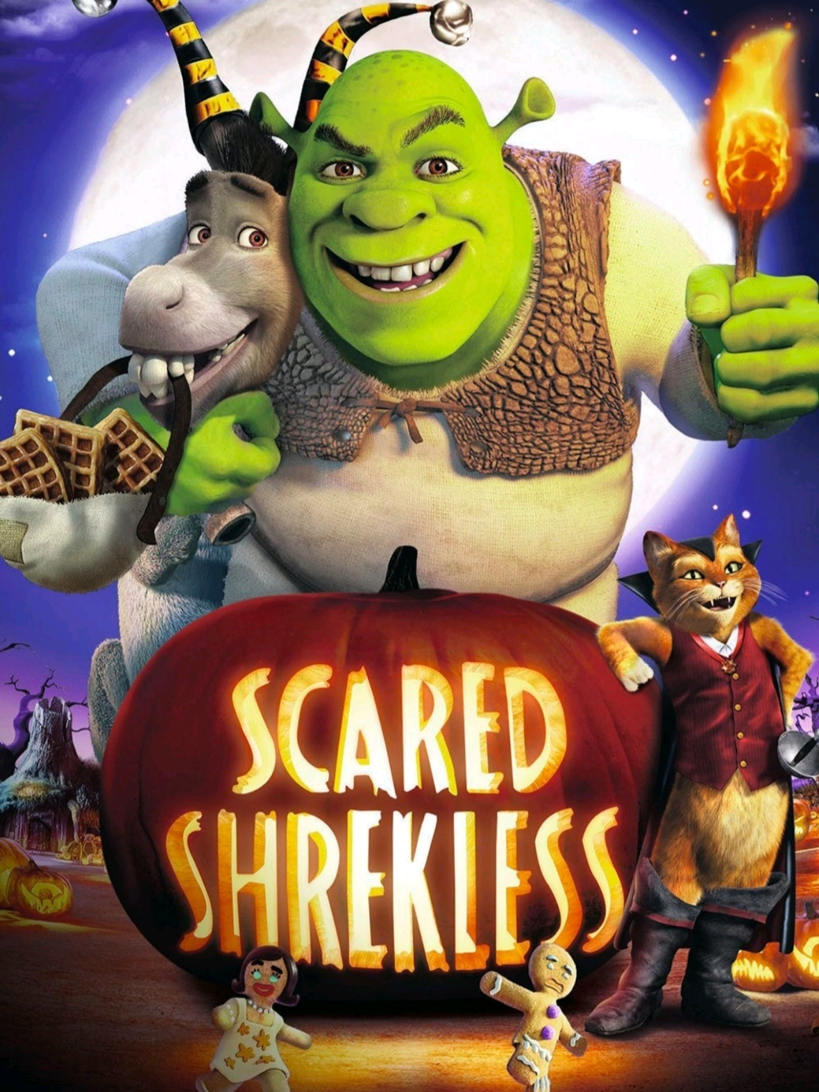 Scared Shrekless (2010) Halloween adalah hari libur favorit Shrek, jadi ia menantang teman-temannya untuk bermalam di kastil Lord Farquaad yang terbengkalai. Yang terakhir ketakutan, menang! #movieclip #moviescene #shrek #filmtok #rekomendasifilm #frozv 