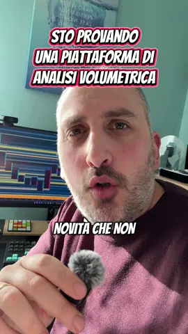 Una nuova piattaforma per l’analisi volumetrica #tradingitalia #bitcoin #footprint #piattaformetrading 