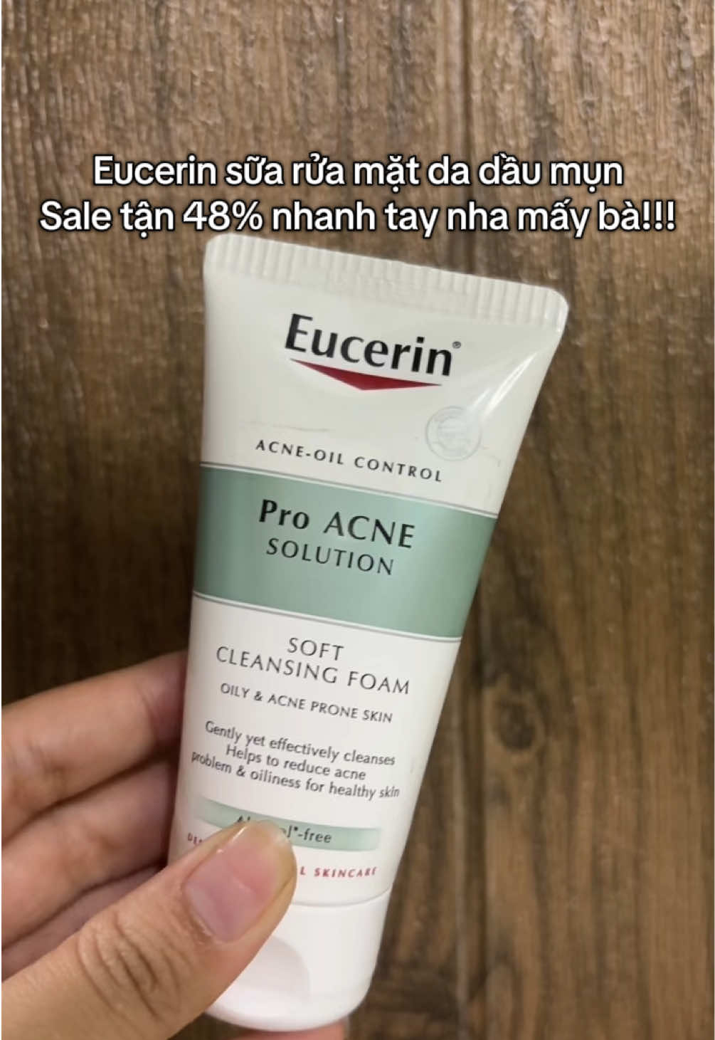 Eucerin sữa rửa mặt da dầu mụn #xuhướng #suaruamat #eucerin 