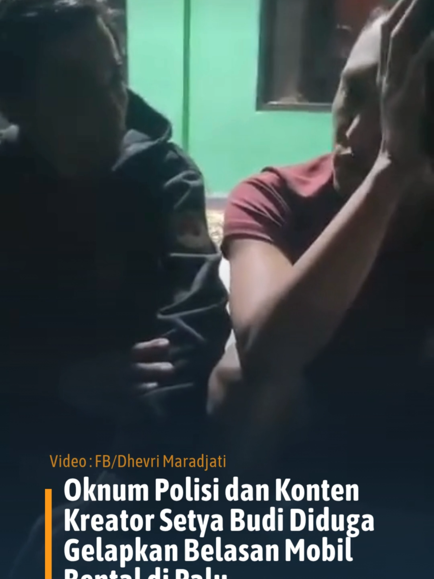 Seorang oknum polisi yang juga dikenal sebagai konten kreator asal Palu, bernama Briptu Yuli Setyabudi, diduga keras melakukan penggelapan belasan unit mobil rental. Informasi yang beredar menyebutkan bahwa oknum polisi yang akrab disapa Setya Budi itu menggadaikan sekitar 12 unit mobil yang disewanya dari sejumlah pengusaha rental mobil di Kota Palu dan wilayah sekitarnya. Beberapa pemilik kendaraan menyebut mobil-mobil rental itu disewa oleh pelaku lalu digadaikan ke sejumlah pihak. Dalam sebuah video yang beredar di media sosial, oknum polisi Setya Budi terlihat ditemui oleh sejumlah pemilik kendaraan di kediamannya di Jalan Cut Nyak Dien, Palu, pada Rabu (5/11/2025) malam. Di hadapan para pemilik kendaraan, Setya Budi mengakui telah menggadaikan belasan kendaraan rental tersebut kepada beberapa orang. 