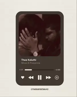 Thee Koluthi 🦋 Let the fire meet the rhythm. 🔥 #TheEdifierTracks #Bison #NowPlaying #TamilMusicVibes #OnLoop 