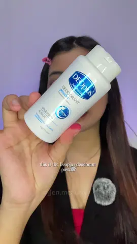 This powder is literally an all in one holy grail! 💙 #honestreview #DEOplus #underarmcare #recommendation #hygiene  
