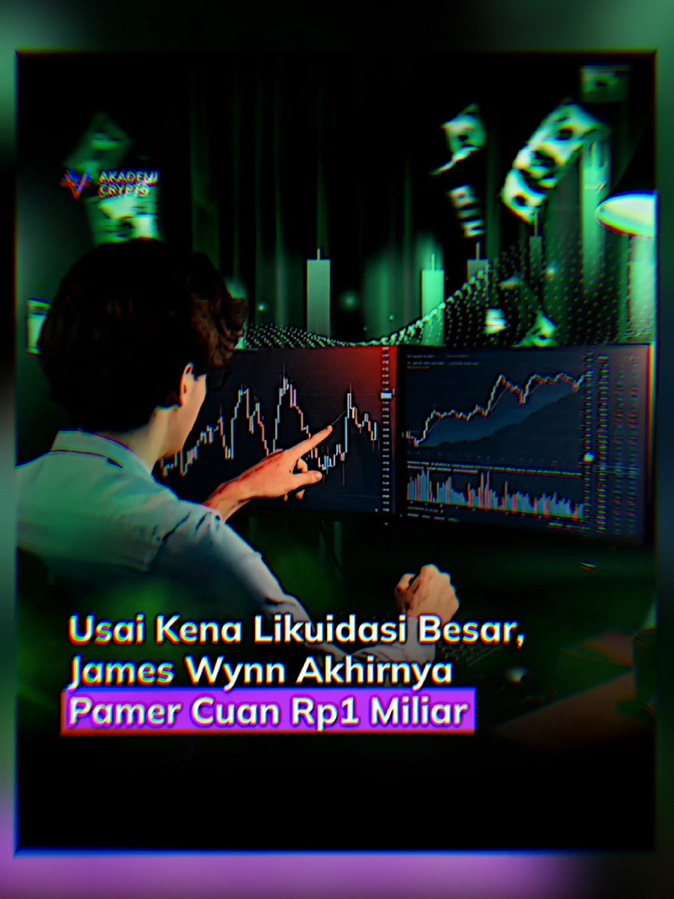 Trader James Wynn yang belakangan kerap terkena likuidasi, pamer cuan US$71 ribu atau setara Rp1,1 miliar dari posisi short Bitcoin (BTC). Walau nominal tersebut terkesan ‘kecil’, namun kondisi pasar yang masih panas akibat terjunnya Bitcoin, membuat aksi ini sebagai bentuk kemenangan melawan pasar. Selengkapnya di discord.gg/akademicrypto atau klik link di bio. #timothyronald #academycrypto 