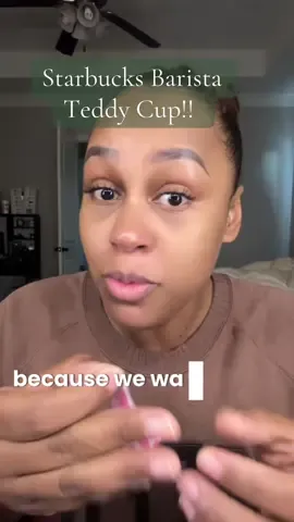 @Starbucks y’all really just played in our faces when it comes to this Barista Teddy Cup. Because how are you only going to send each locations 1-5 cups??? Smh #starbucks #teddybear 