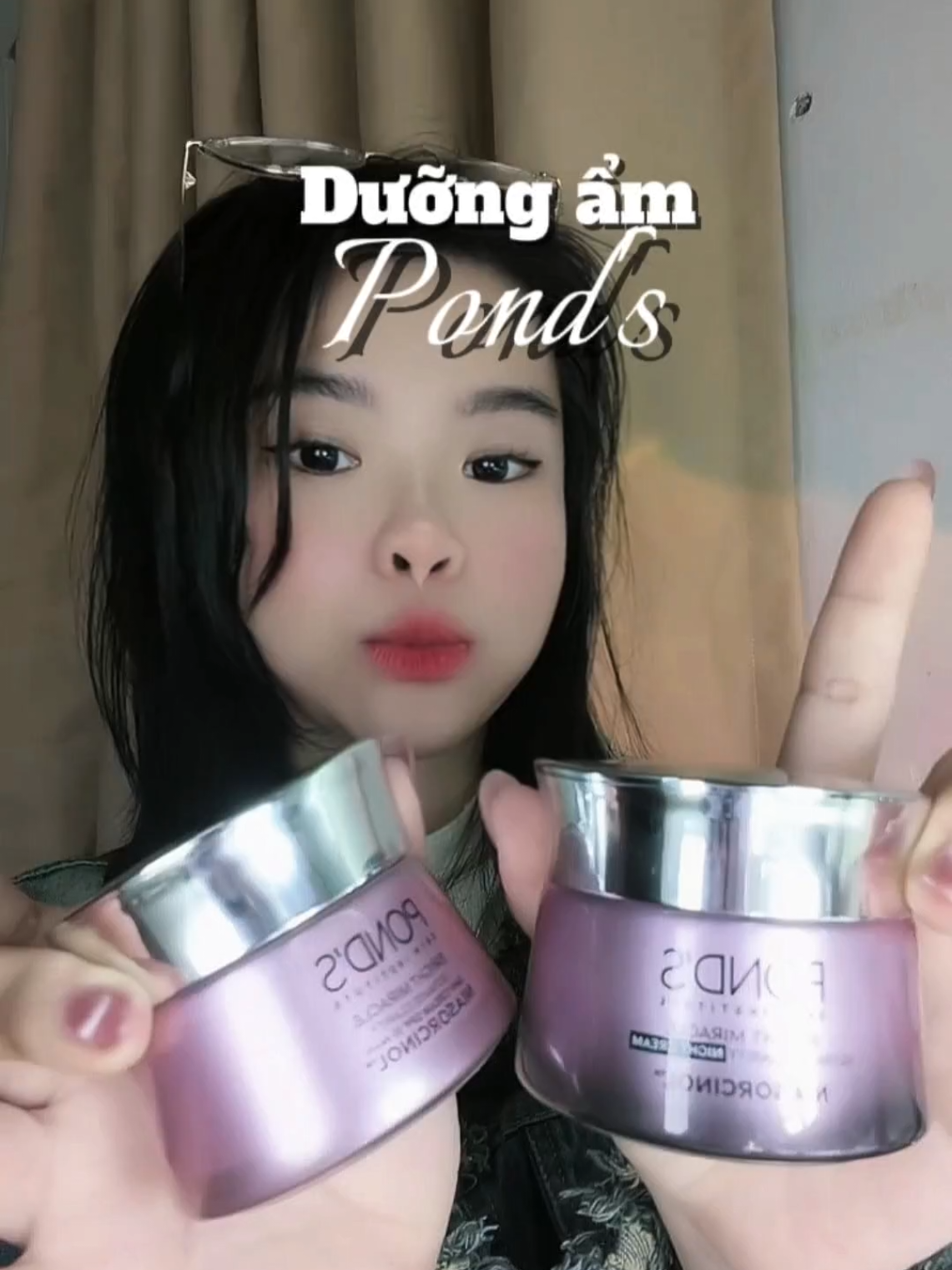 Bộ đôi dưỡng da của tui đây mí bà ưi #pond's #duongda #goclamdep #chamda 