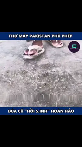 Búa hỏng không ai sửa, thợ Pakistan biến thành hàng mới đỉnh cao! #LearnOnTikTok #xuhuong #fyp 