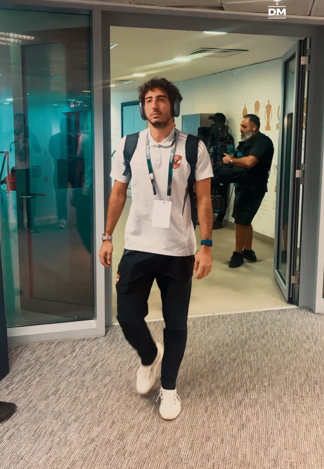 In the building 🏟️