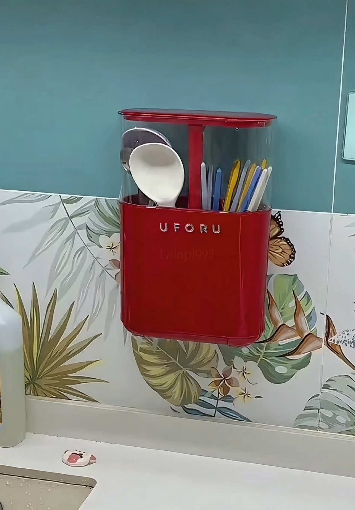 Hộp đựng đũa muỗng treo tường #hopdungduamuong #hopdungduatreotuong #hopdungduathia #dodungnhabep #lalap1995 