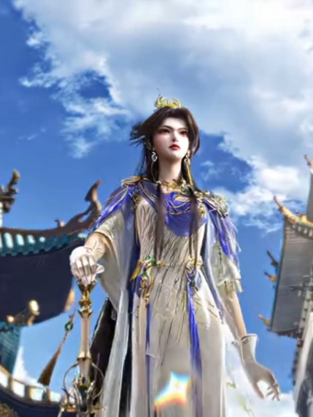 “天青色等烟雨 而我在等你”#云深不知梦 #donghua #donghuaedit