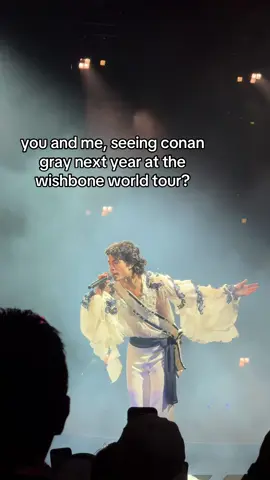 and trust i will be dressing up with my outfits @coneworld @conangray #conangray #wishboneworldtour #conangrayfanpage 