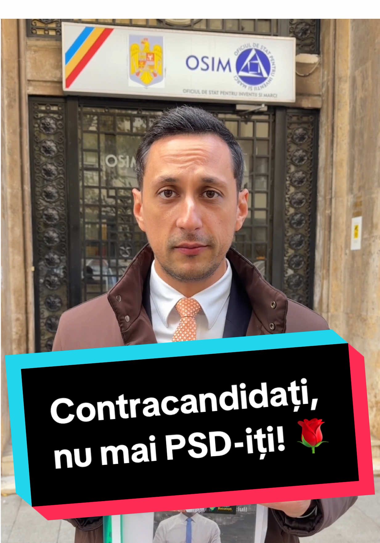Înregistrez sloganul de campanie la OSIM. Mesaj pentru contracandidați: nu mai PSD-iți! #UnSingurBucuresti #UnSingurPrimar #VladGheorghe #VG #UnimBucurestiul    