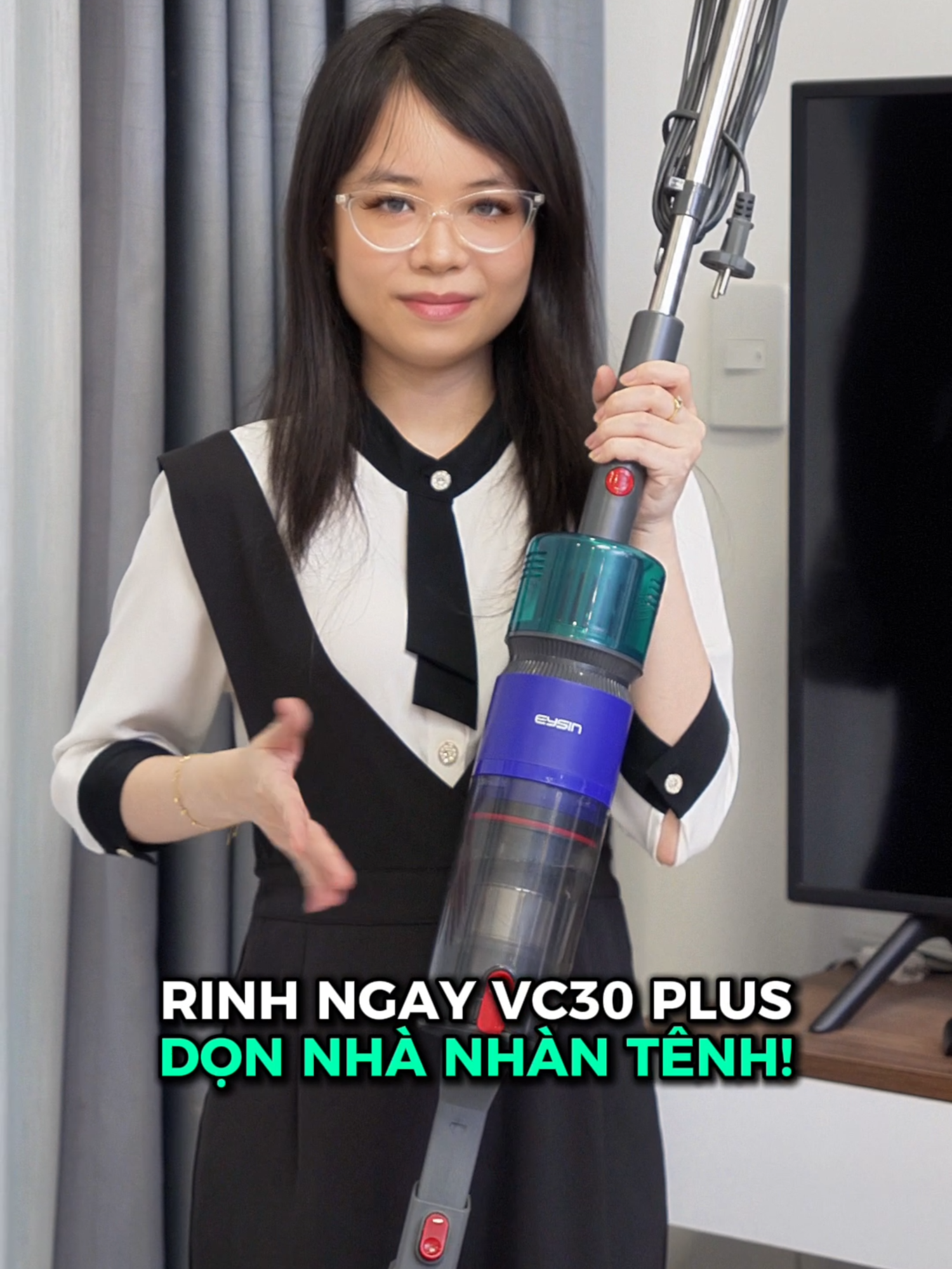 EYSIN VC30 Plus trợ thủ đa năng trong gia đình bạn đó!!! #EYSIN #fyp #xuhuong #bikipnhasach #housecleaning #clean #TikTokShop1111 #SaleVuiVoDoi #dọnnhà #vesinhnhasach #vc30plus