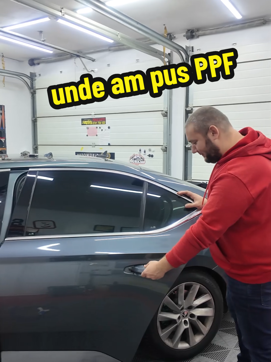 am deschis ușa la superb ca la dacie#ppf #skoda #superb #pasionforcar @Folii Auto Turda GVD 