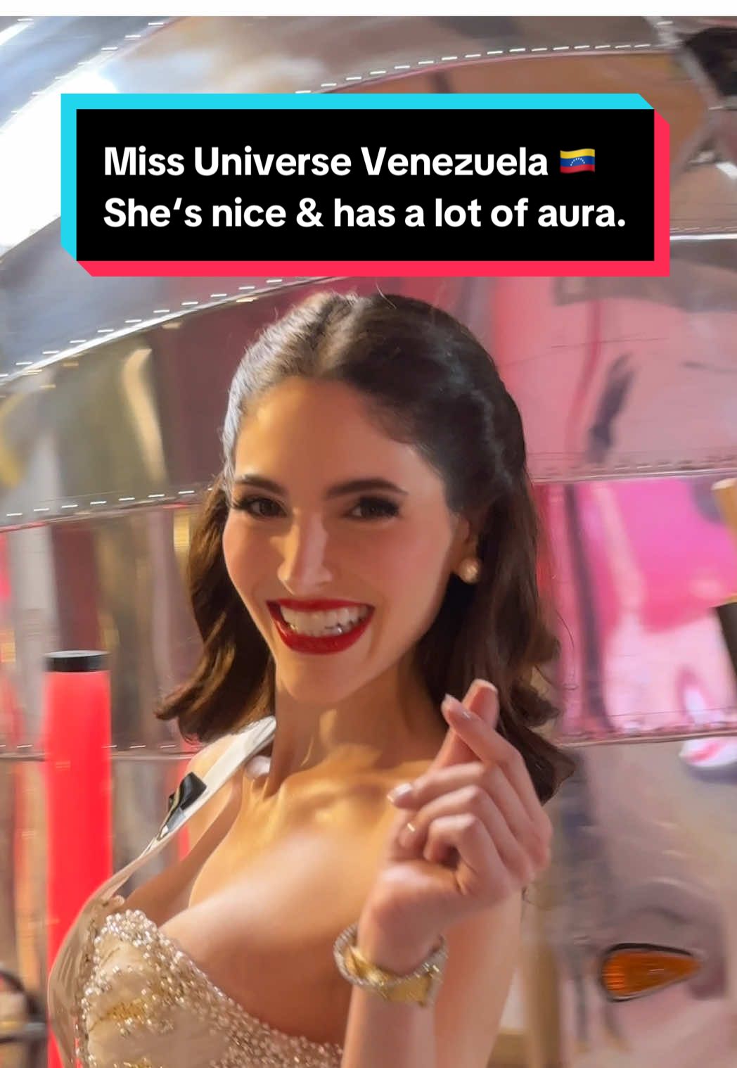 Miss Universe Venezuela 2025 🇻🇪 She is very beautiful and has a lot of aura. Love her #อ้อยใจพ่อเรียกโอ๊ค #missuniverse2025 #missuniversevenezuela2025 #kathylabzxmissuniverse #kathylabz 