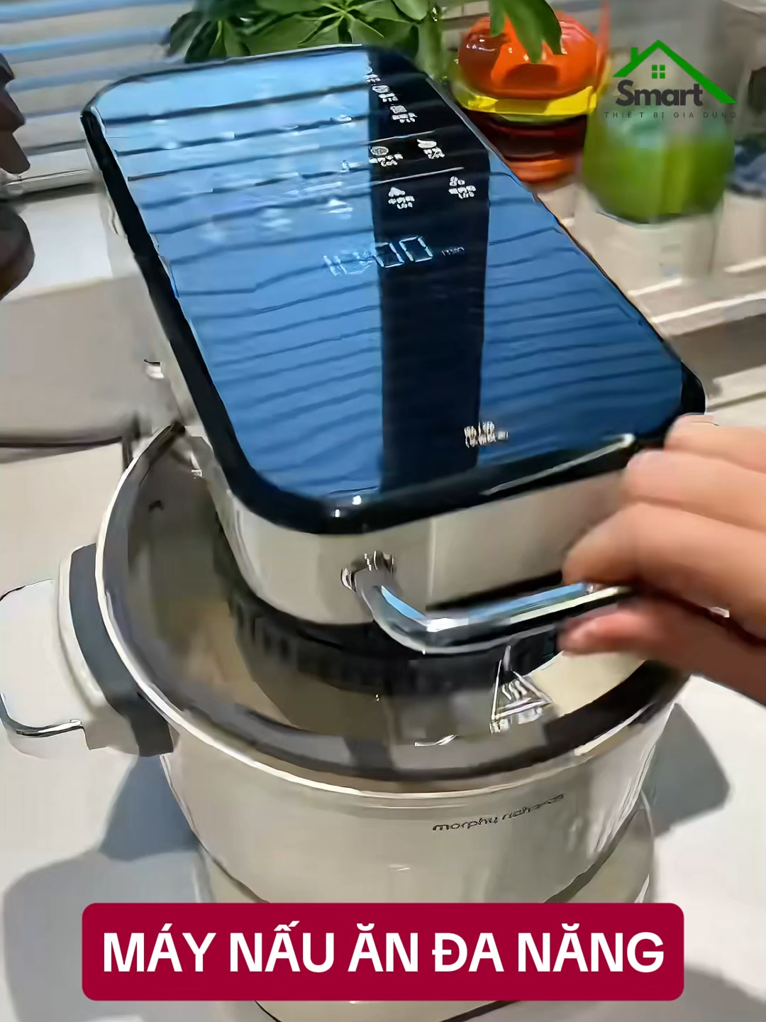 Máy Nấu Ăn Đa Năng – Hấp, Luộc, Chiên, Xào Đều Cực Tiện #viral #xuhuong #maynauan #dogiadung #giadungtienich