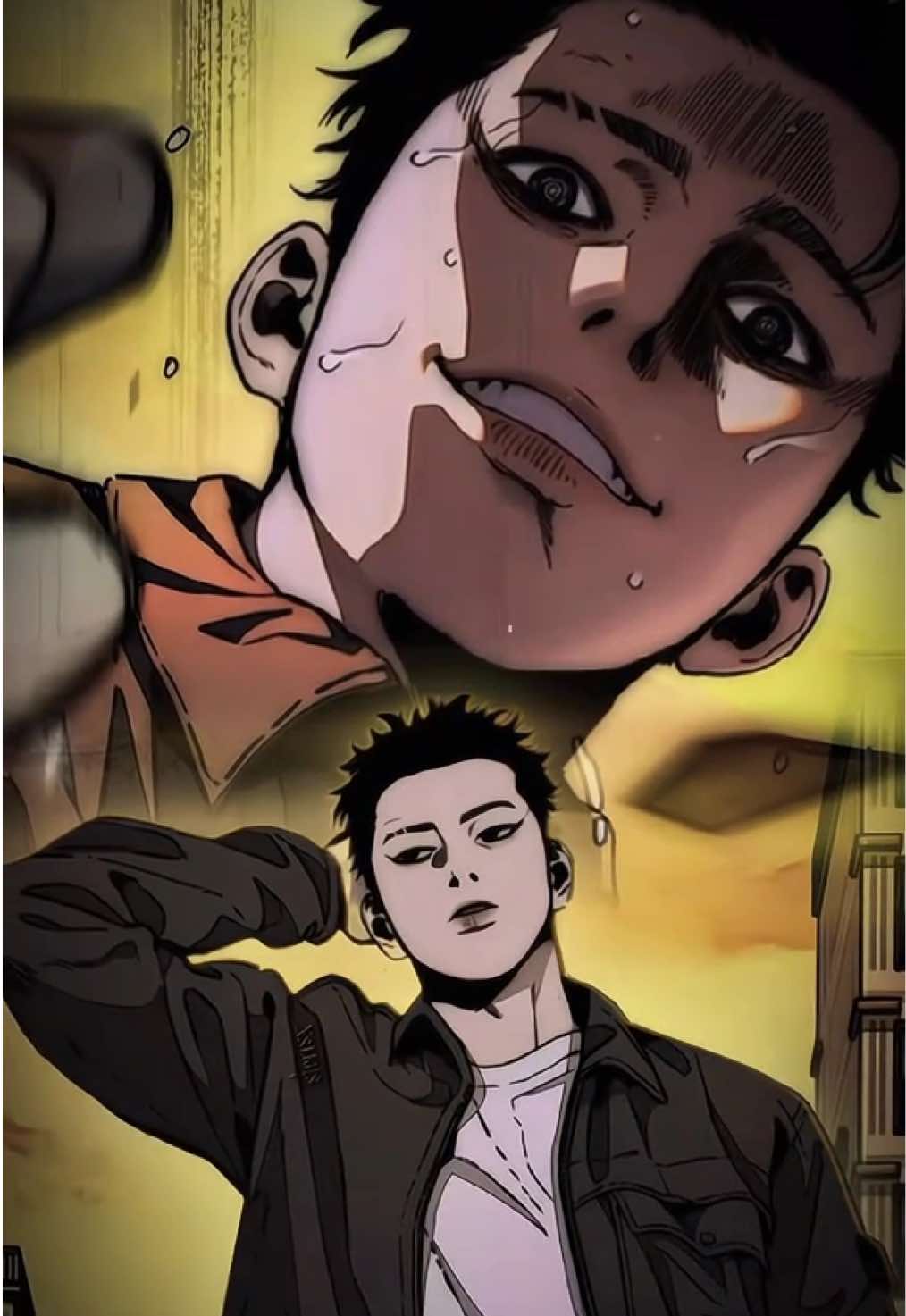 nhỏ lớn y z #hyuk #kwonhyuk #windbreaker 