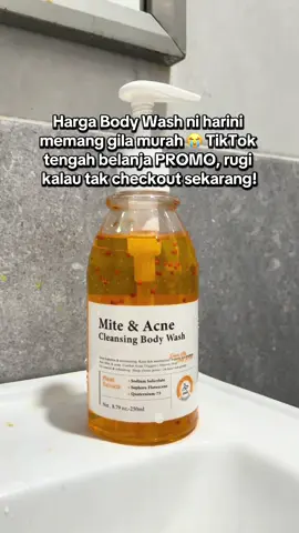 Bau pun wangi body wash ni #mites #backacne #jerawat #bodywash 