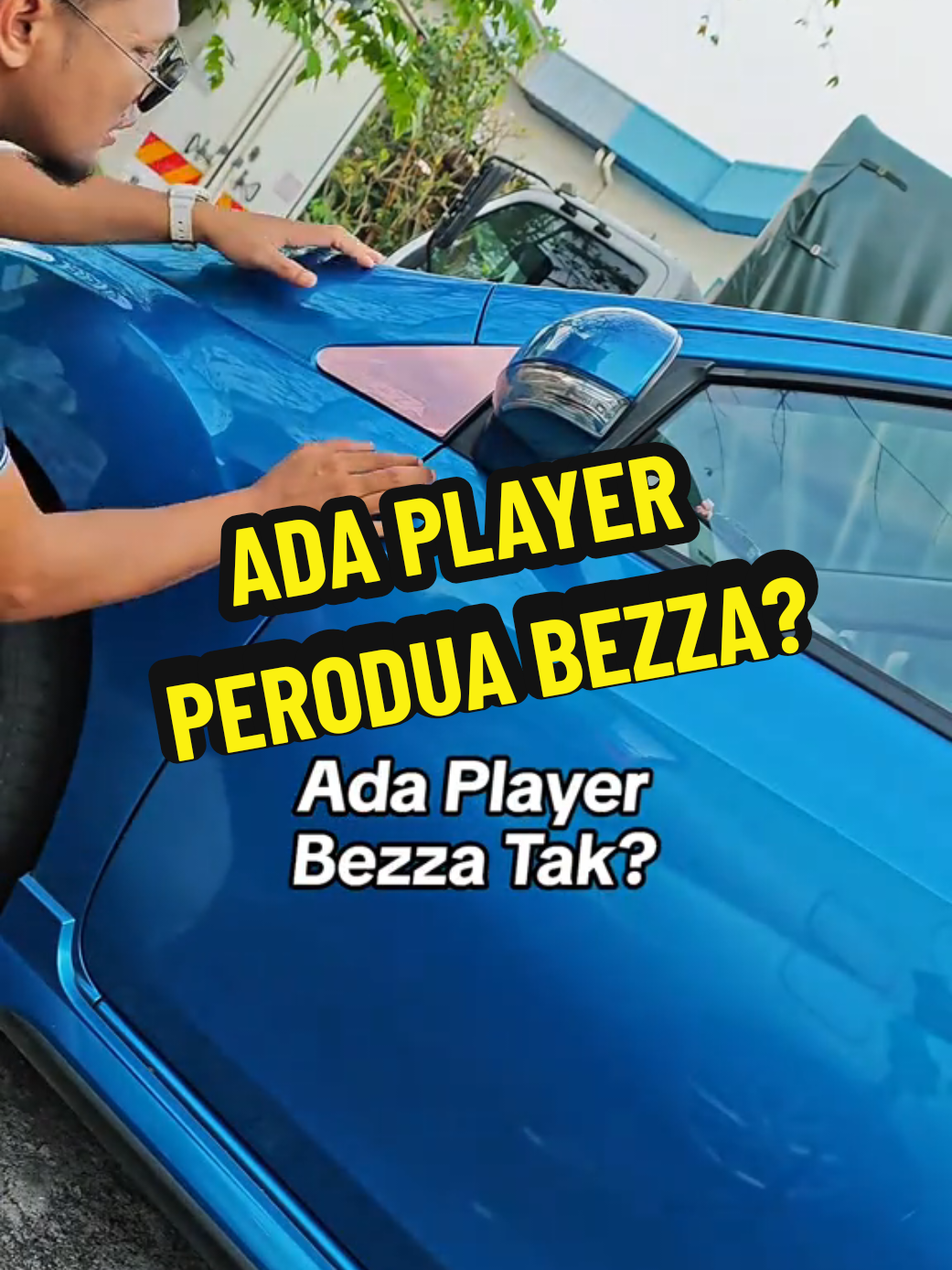 sini ada player bezza tak?? kalau ada cuba komen dekat bawah guys! #bezza #CarAccessories #peroduabezza #barangviral 