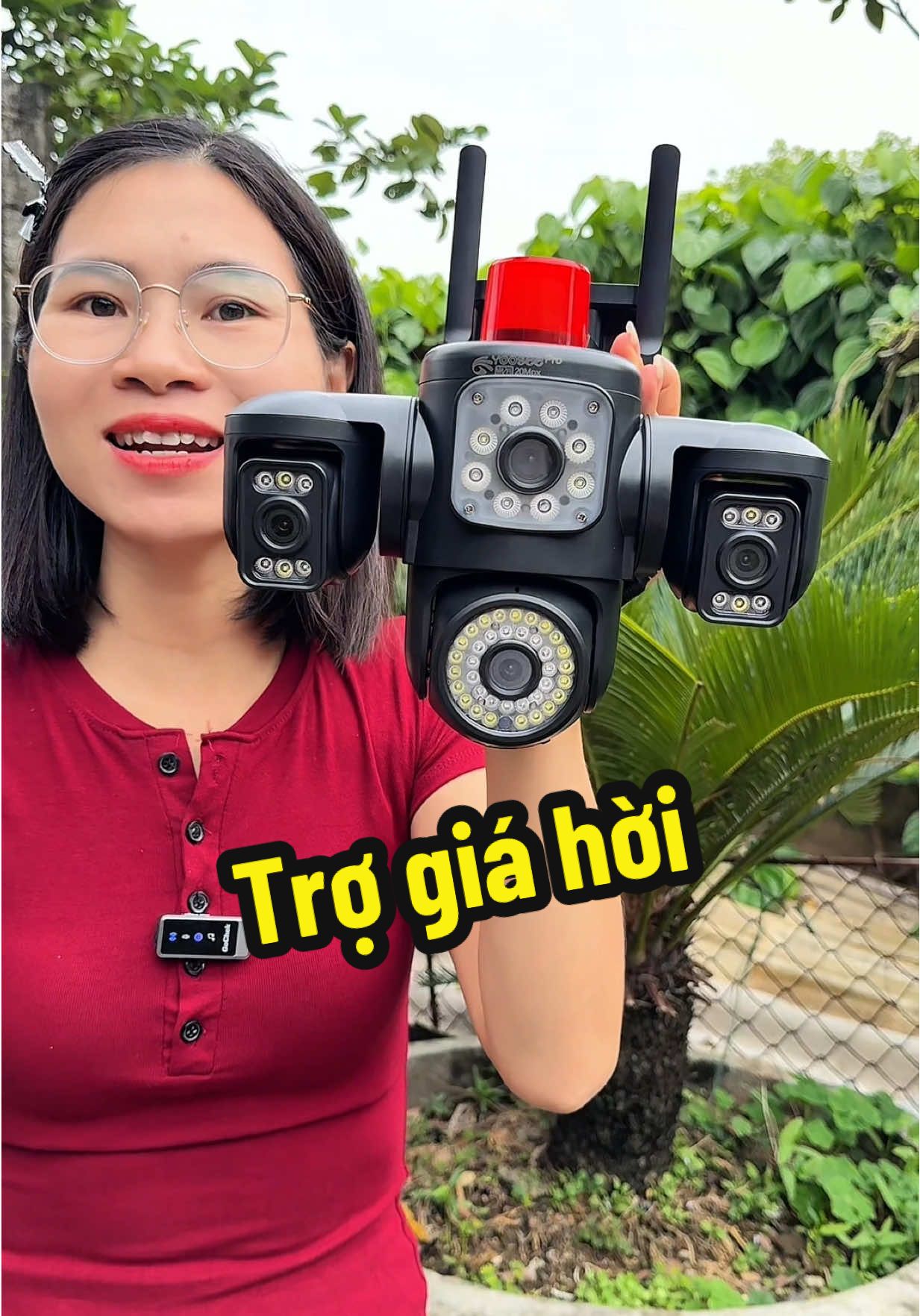 Camera Yoosee Wifi Ngoài Trời 4 Mắt 3 Màn 3 Màn Đàm Thoại 2 Chiều Xem Đêm Có Màu Bảo Hành 12 Tháng#ebichnhanong #camerayoosee4mat #yoosee#xuhuong #viralvideo 