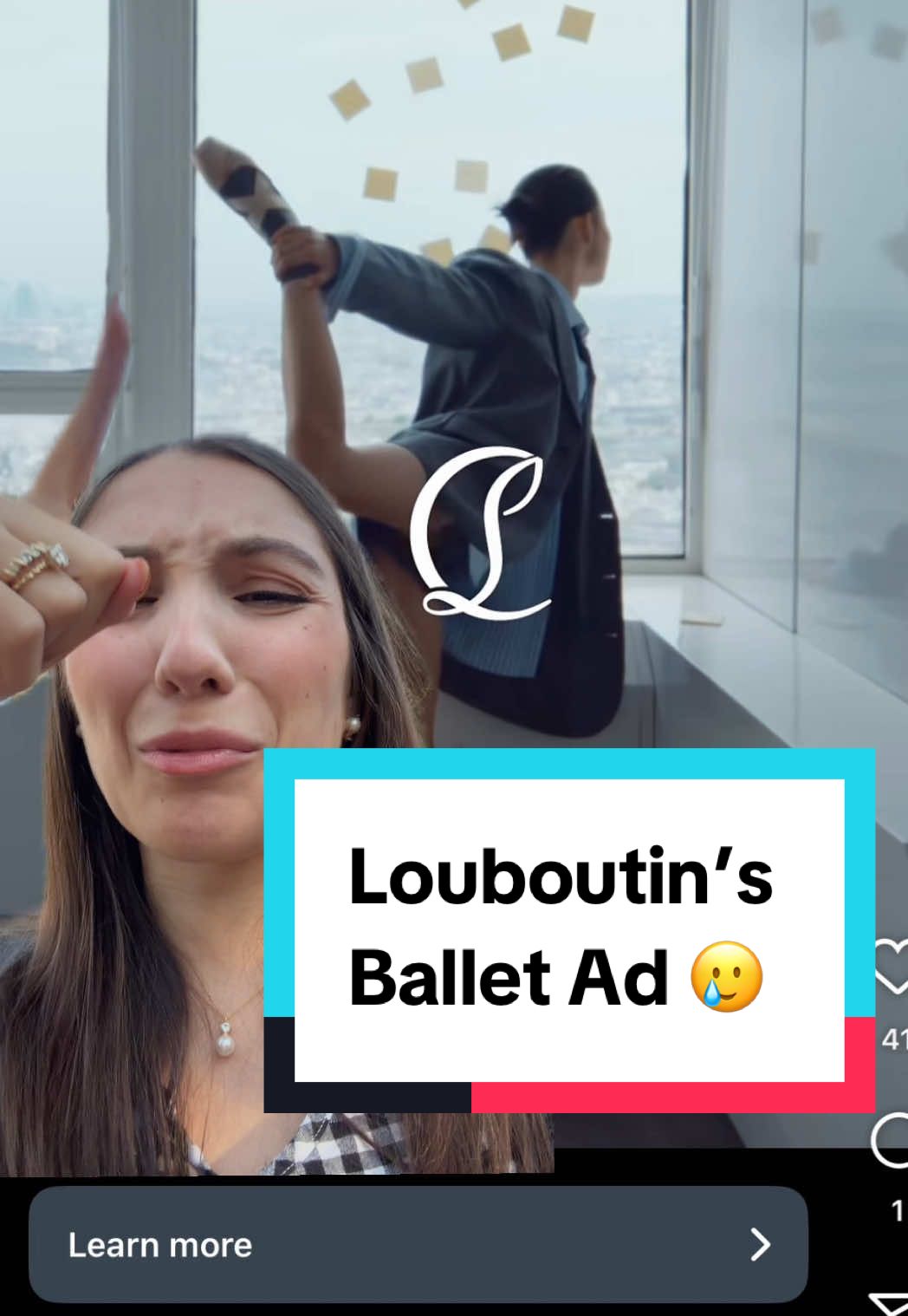 The fastest way to make dancers hate your brand 🙃 Louboutin’s NEW ballet ad is…expected at this point tbh. Imagine if they hired dancers instead of a model thooo 👀 #balletcore #louboutin #modelsdoingballet #balletdancer #ballettok  