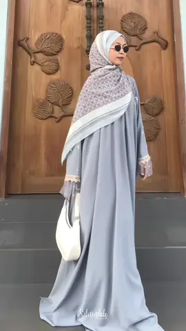 Jujur ini cantik poll kalo diluar ruangan sperti ganti warna hampir ke biru soft muda 😍😍🩵 . . #abayaviral  #abayaremaja  #abayastyle  #ootdsyari  #abayalebaran 