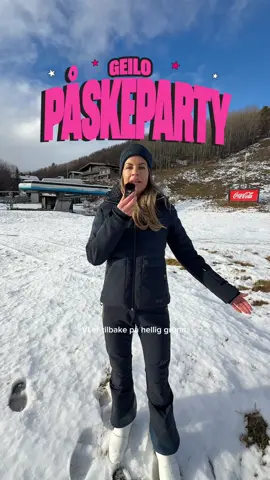 Early Bird-billetter til Geilos Største Påskeparty 2026 er i salg!🐣🤩 Flere artister er allerede sluppet – og flere er på vei! Sikre deg billetter til early bird-pris nå via linken i bio 🎟️ #påske #vinter #geilo #ski 
