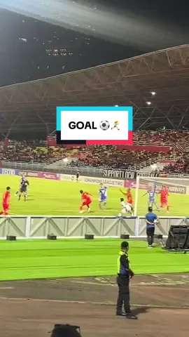 Detik detik Goal 2:2 persib vs selangor ⚽️💃 #persibjuara #persibmaungbandung #stadiummpbj 