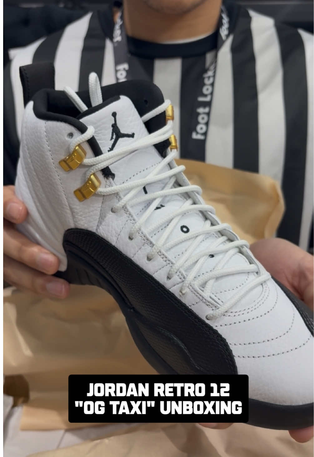 Patent perfection meets OG prestige. 🚖  The Jordan Retro 12 “OG Taxi” takes flight once again. Reserve your pair on the Foot Locker app today. #footlocker #sneakerhead #jordan