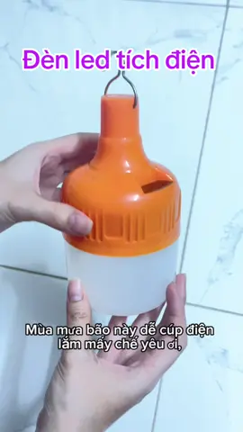 Mưa bão tới rồi mua đèn tích điện về dự phòng đi ạ❤️❤️#xuhuongtiktokvietnam #đèntíchđiện #trendingvideo 