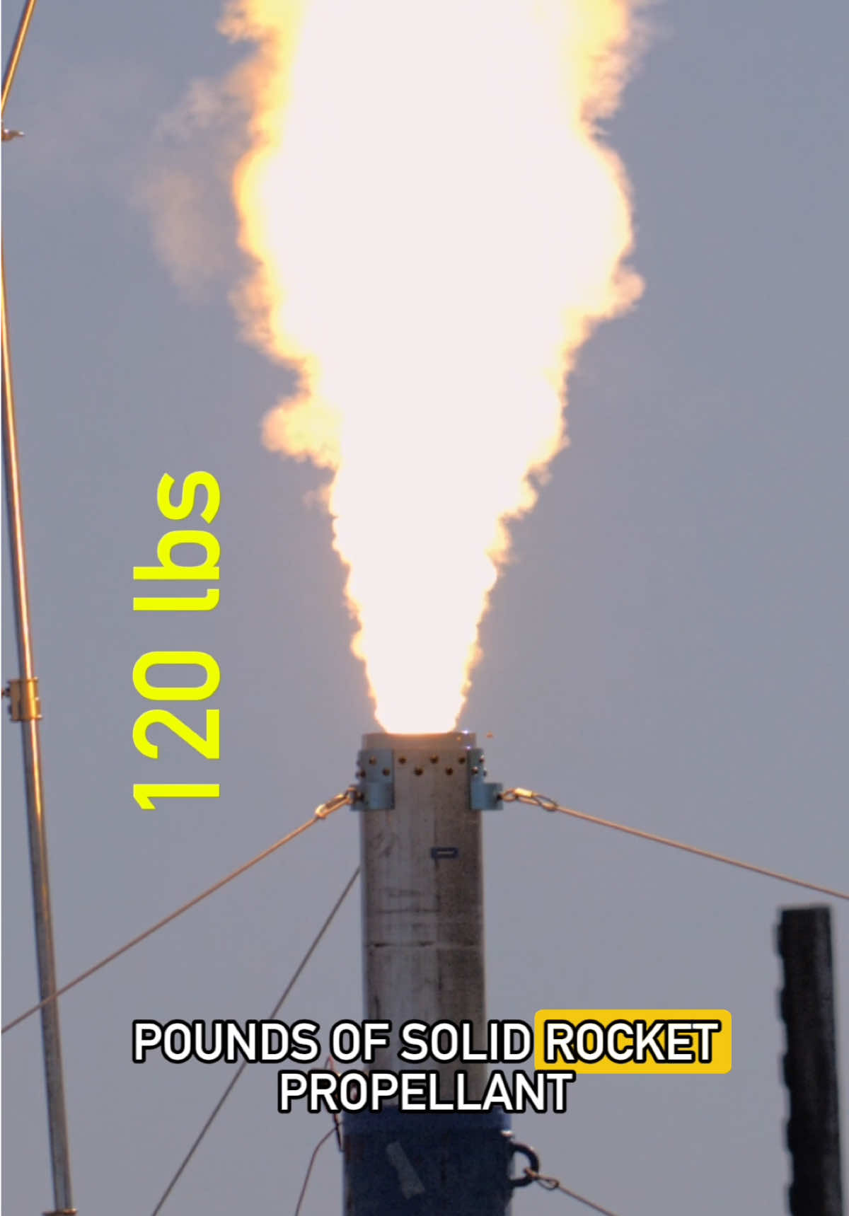 For one brief and glorious moment, this fly had the best seat in the house for this static fire  #rocket #aerospace #bernoulli 